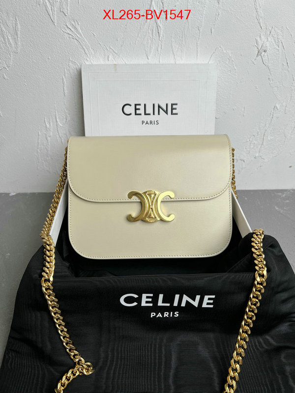 Celine Bags(TOP)-Triomphe Series 7 star replica ID: BV1547 $: 265USD