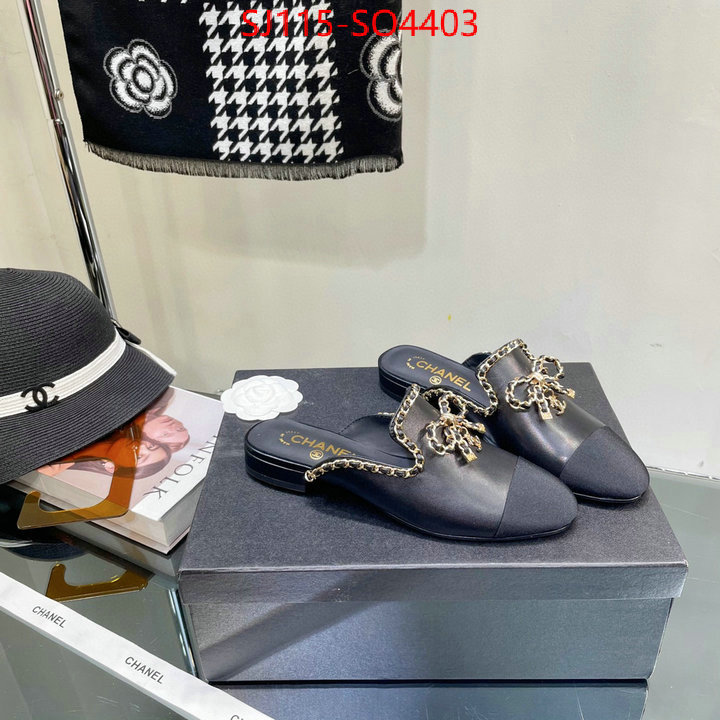 Women Shoes-Chanel luxury cheap replica ID: SO4403 $: 115USD