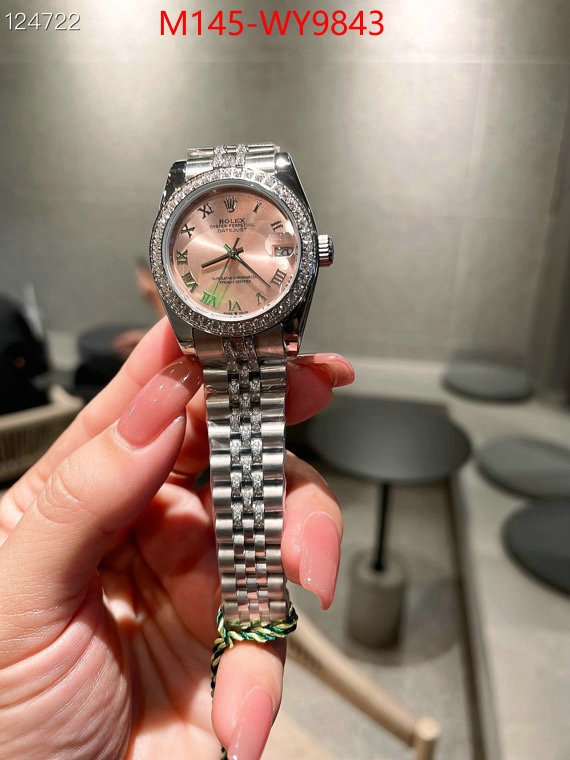 Watch(4A)-Rolex fake cheap best online ID: WY9843 $: 145USD