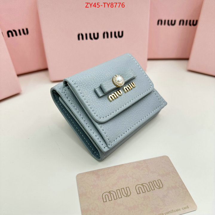 Miu Miu Bags(4A)-Wallet top grade ID: TY8776 $: 45USD