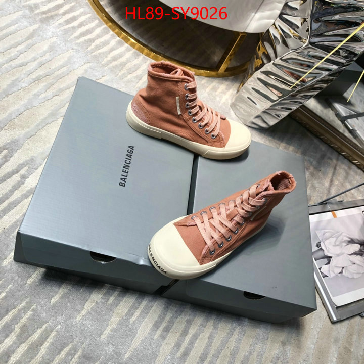 Women Shoes-Balenciaga where quality designer replica ID: SY9026 $: 89USD