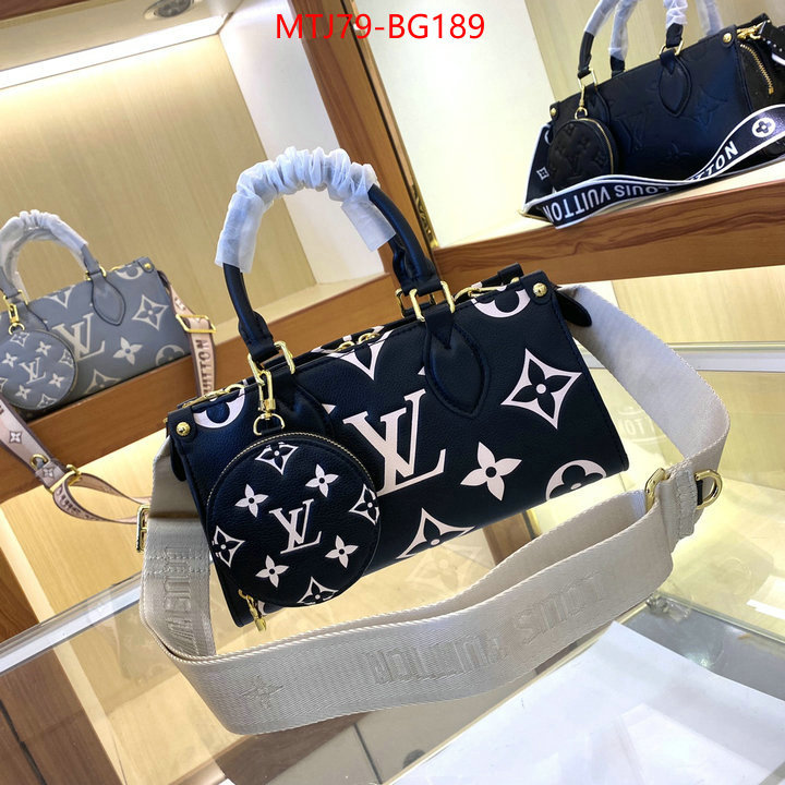 LV Bags(4A)-Handbag Collection- 2023 aaaaa replica customize ID: BG189 $: 79USD