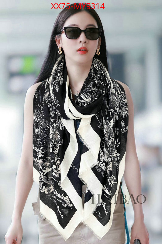 Scarf-Dior where can you buy a replica ID: MY9314 $: 75USD