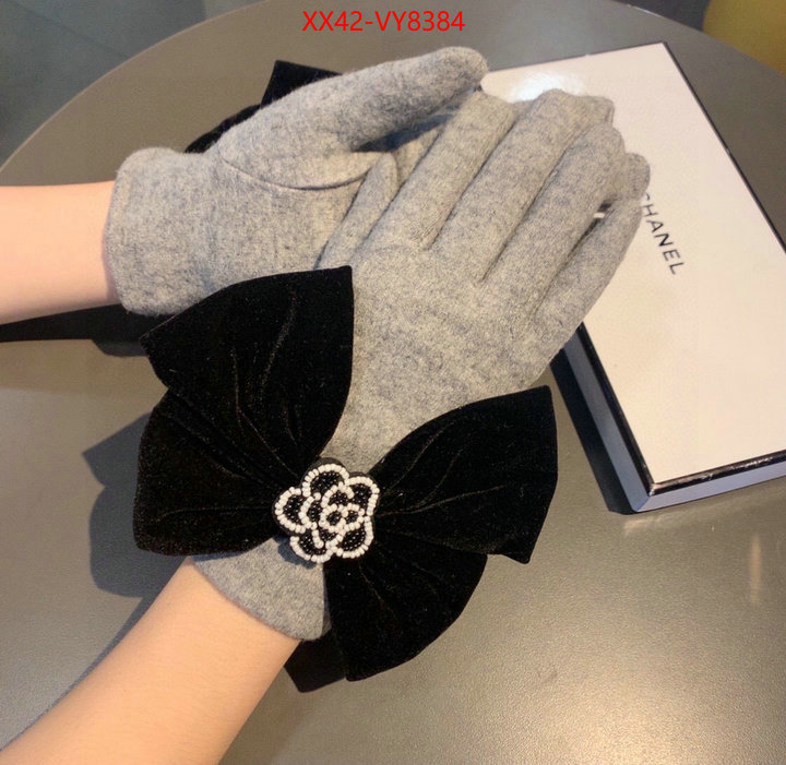 Gloves-Chanel top designer replica ID: VY8384 $: 42USD
