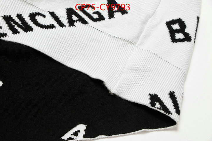 Clothing-Balenciaga shop designer replica ID: CY9793 $: 75USD