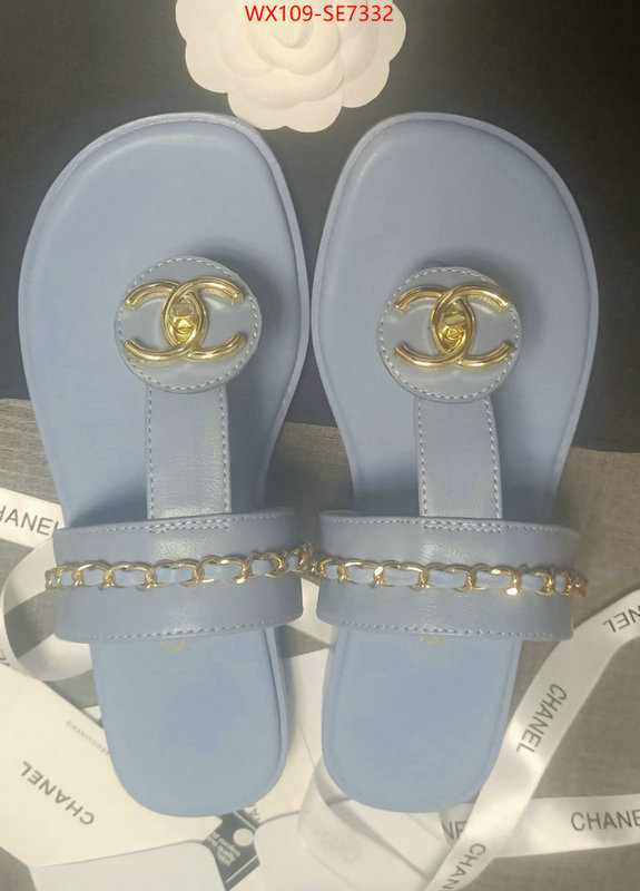 Women Shoes-Chanel only sell high-quality ID: SE7332 $: 109USD