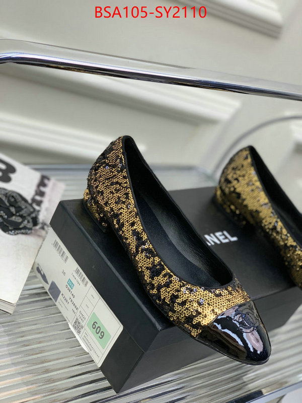 Women Shoes-Chanel quality replica ID: SY2110 $: 105USD