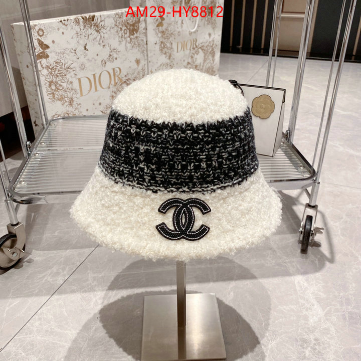 Cap (Hat)-Chanel the quality replica ID: HY8812 $: 29USD