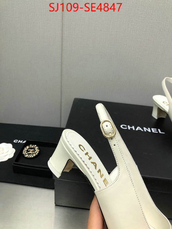 Women Shoes-Chanel how to find designer replica ID: SE4847 $: 109USD