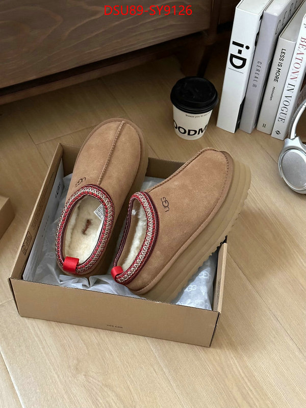 Women Shoes-UGG top quality fake ID: SY9126 $: 89USD