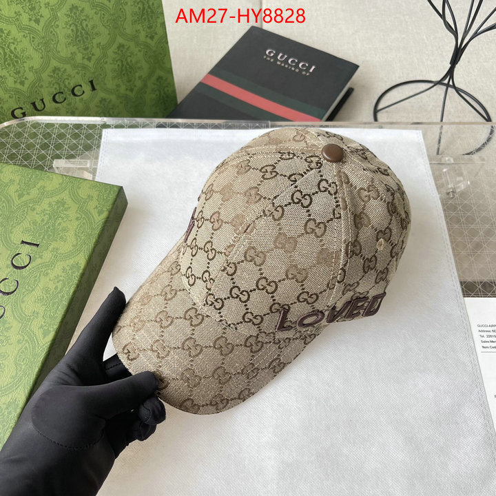 Cap(Hat)-Gucci 2023 perfect replica designer ID: HY8828 $: 27USD