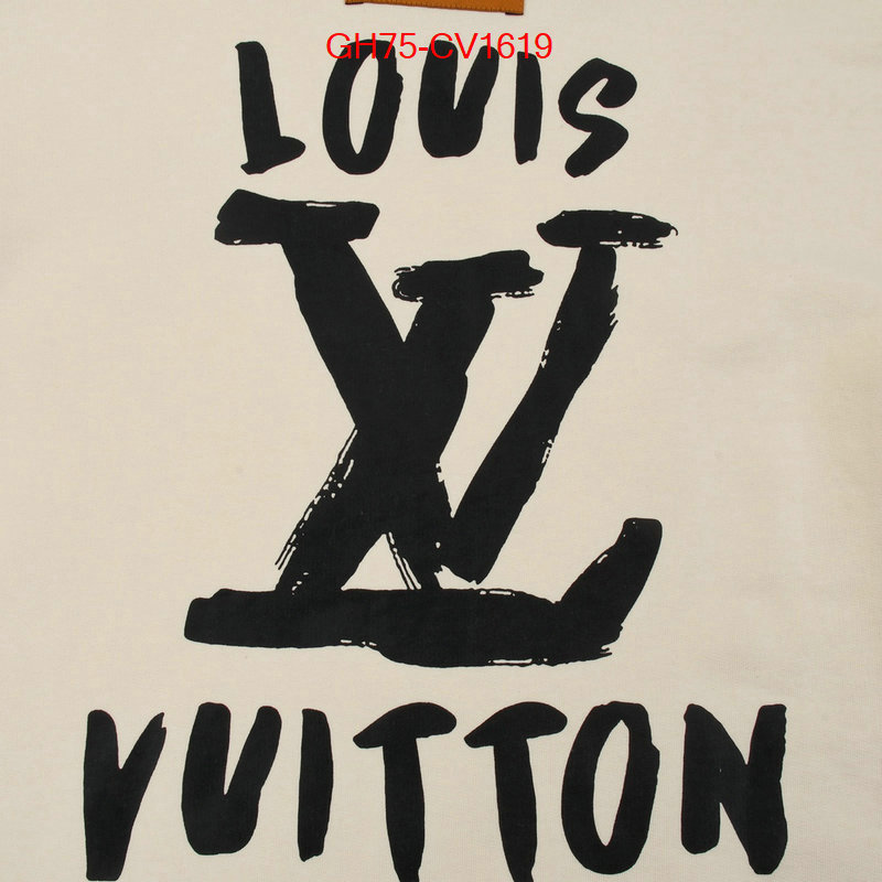 Clothing-LV outlet 1:1 replica ID: CV1619 $: 75USD