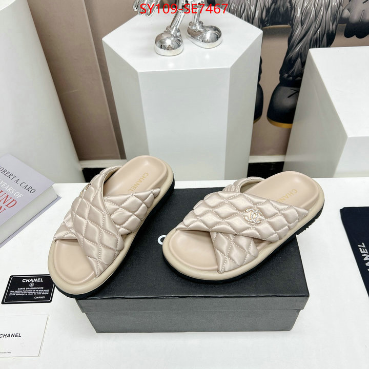 Women Shoes-Chanel top 1:1 replica ID: SE7467 $: 109USD