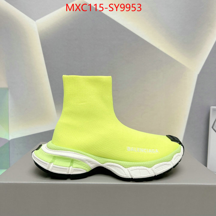 Men Shoes-Balenciaga sell high quality ID: SY9953 $: 115USD