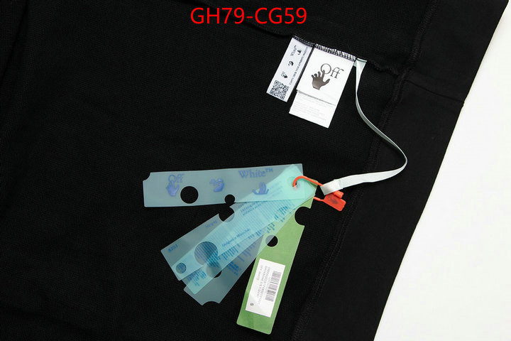 Clothing-OffWhite top fake designer ID: CG59 $: 79USD