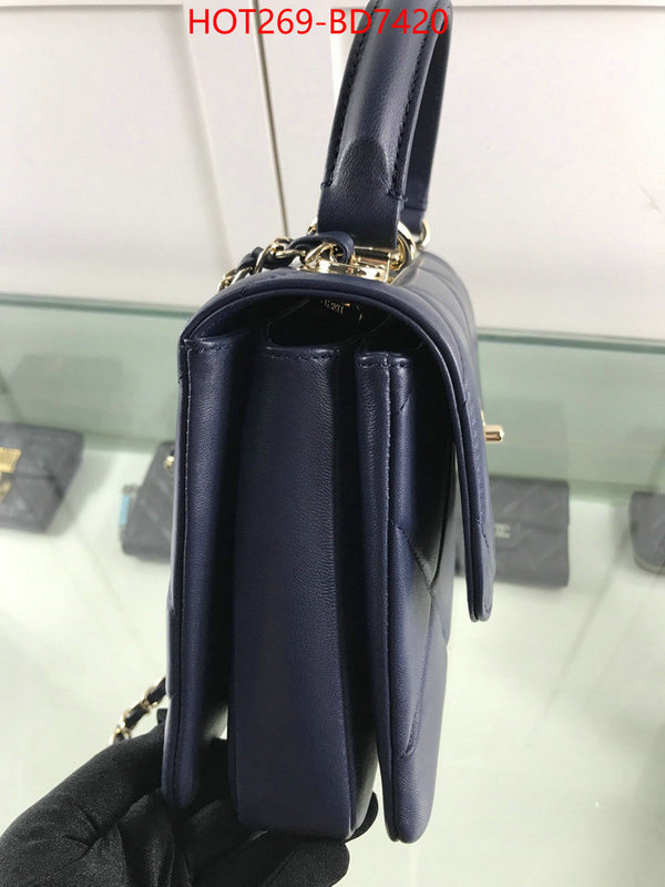 Chanel Bags(TOP)-Diagonal- replica 1:1 ID: BD7420 $: 269USD