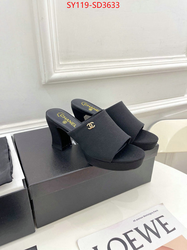 Women Shoes-Chanel high-end designer ID: SD3633 $: 119USD