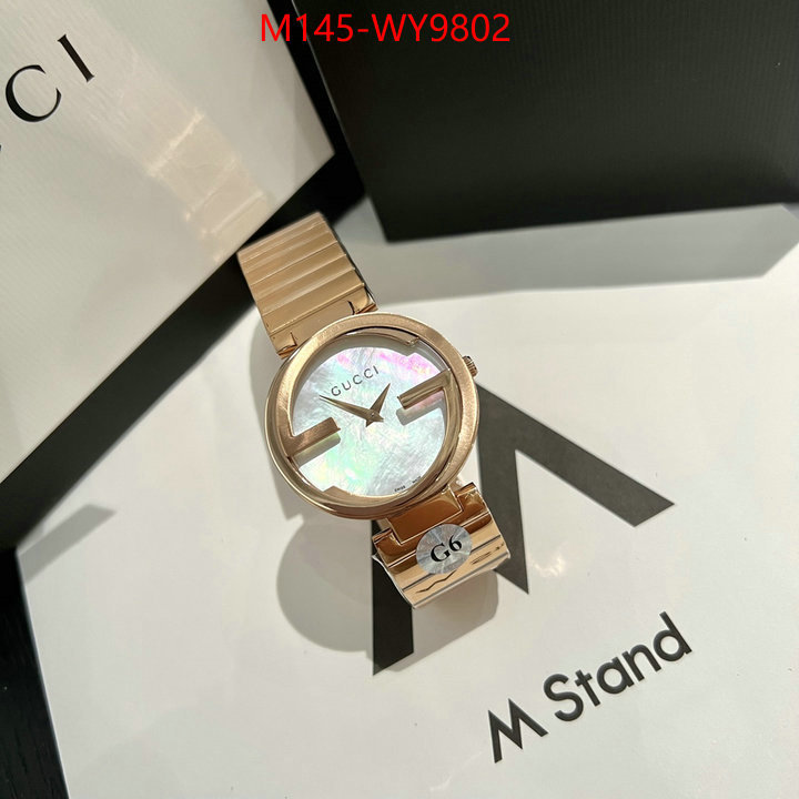 Watch(4A)-Gucci website to buy replica ID: WY9802 $: 145USD