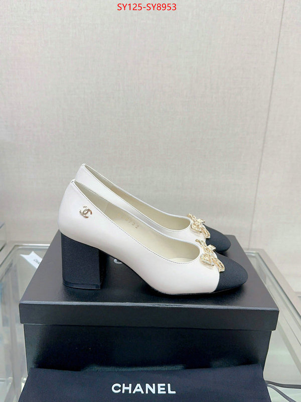 Women Shoes-Chanel replica online ID: SY8953 $: 125USD