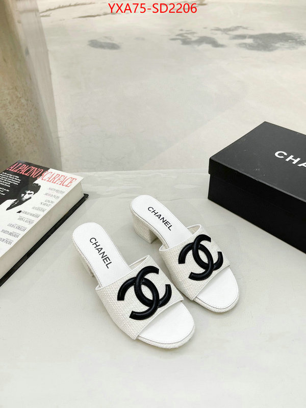 Women Shoes-Chanel best replica new style ID: SD2206 $: 75USD