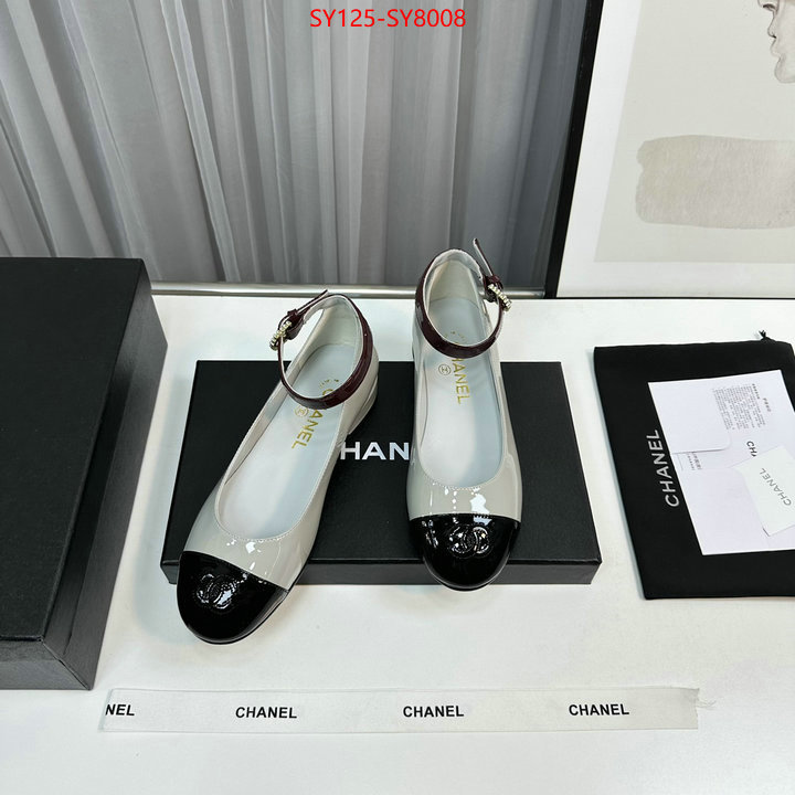 Women Shoes-Chanel what are the best replica ID: SY8008 $: 125USD