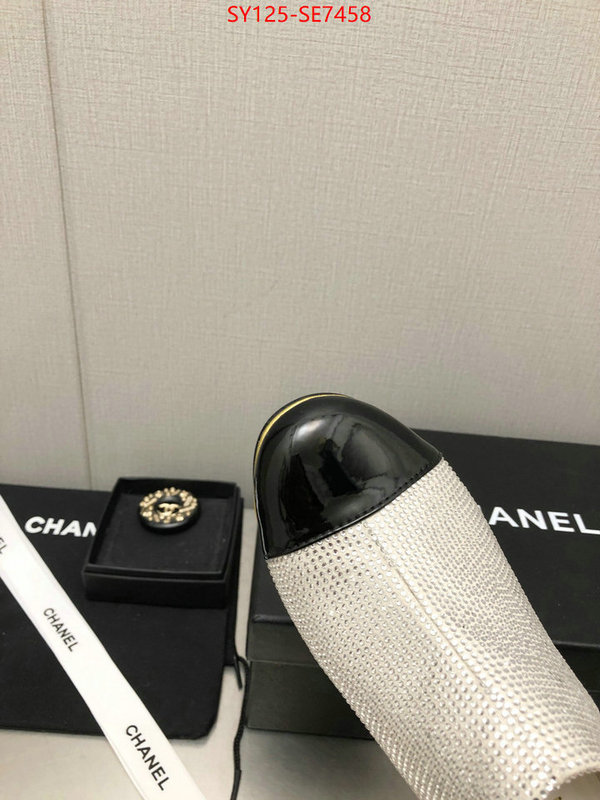 Women Shoes-Chanel where quality designer replica ID: SE7458 $: 125USD