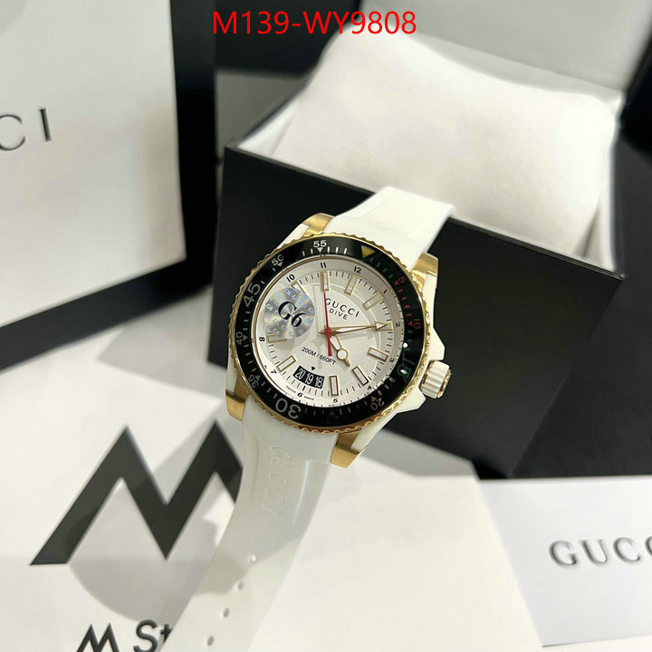 Watch(4A)-Gucci website to buy replica ID: WY9808 $: 139USD