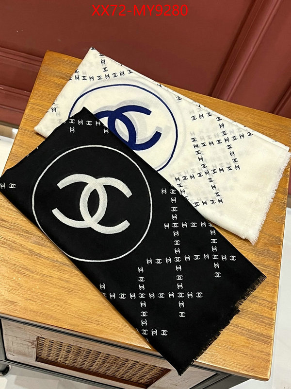 Scarf-Chanel designer high replica ID: MY9280 $: 72USD