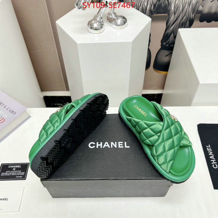 Women Shoes-Chanel top 1:1 replica ID: SE7467 $: 109USD