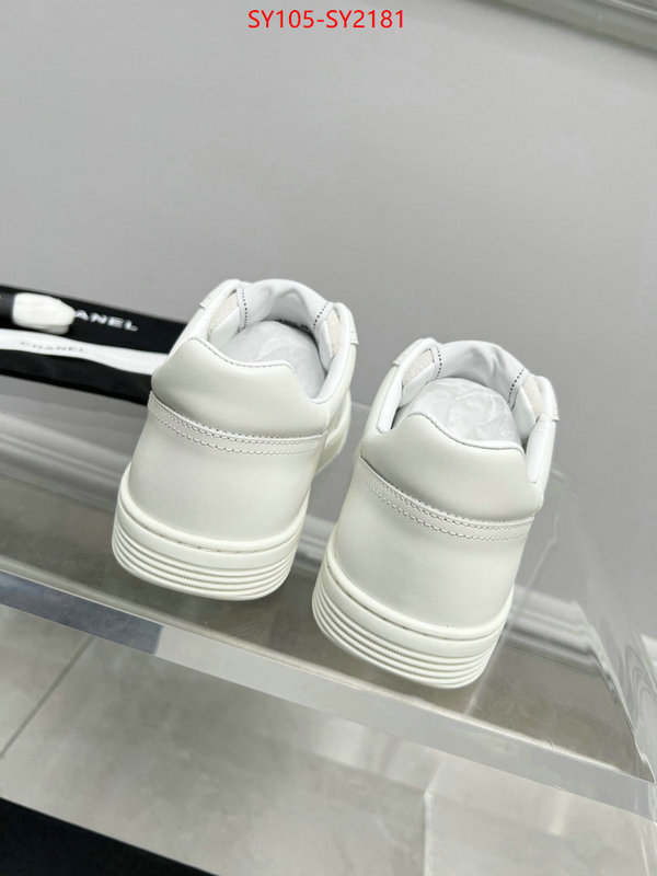 Women Shoes-Chanel counter quality ID: SY2181 $: 105USD