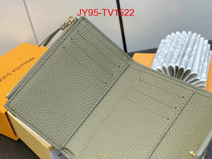 LV Bags(TOP)-Wallet wholesale imitation designer replicas ID: TV1522 $: 95USD