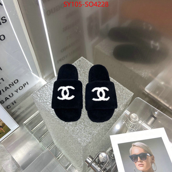 Women Shoes-Chanel highest quality replica ID: SO4228 $: 105USD