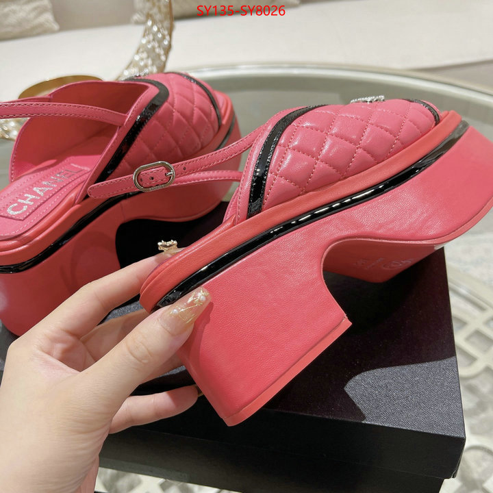 Women Shoes-Chanel top quality website ID: SY8026 $: 135USD