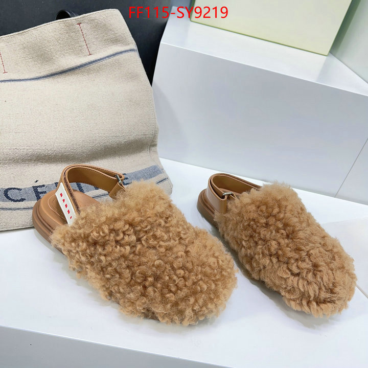 Women Shoes-Marni top quality designer replica ID: SY9219 $: 115USD