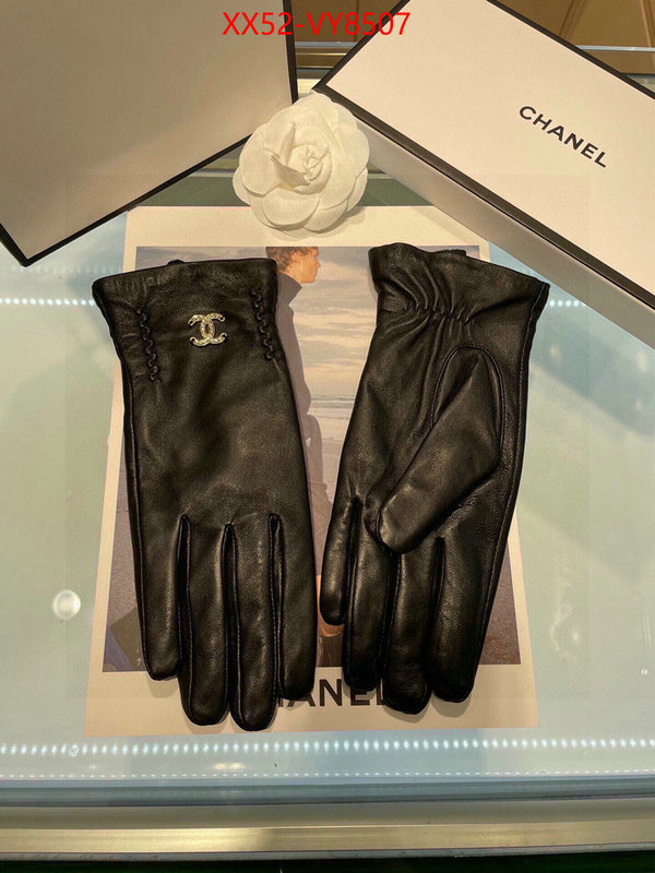 Gloves-Chanel top fake designer ID: VY8507 $: 52USD