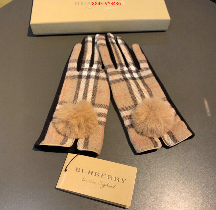 Gloves-Burberry counter quality ID: VY8436 $: 45USD