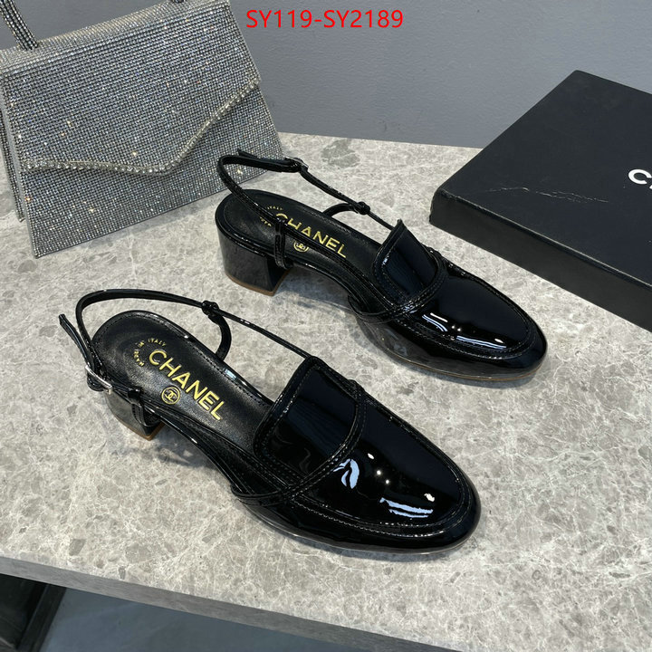 Women Shoes-Chanel fake cheap best online ID: SY2189 $: 119USD