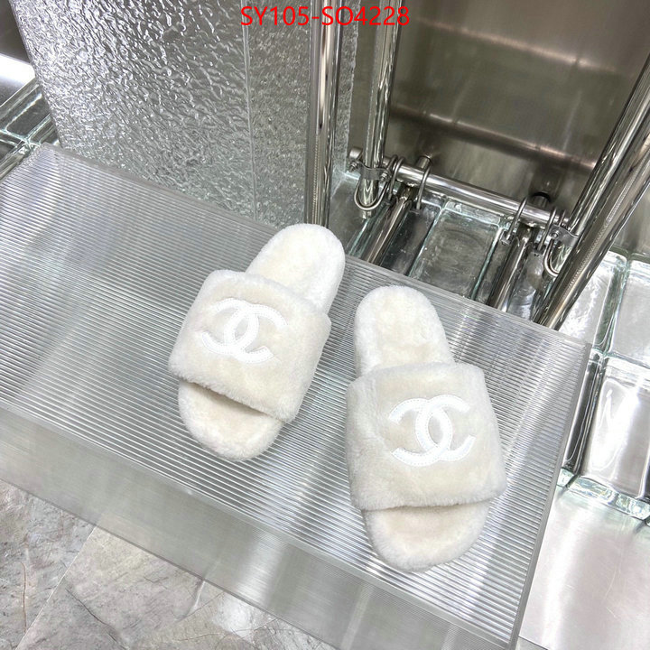 Women Shoes-Chanel highest quality replica ID: SO4228 $: 105USD