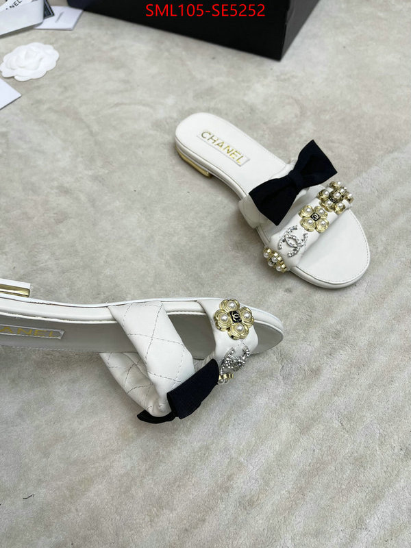 Women Shoes-Chanel luxury fake ID: SE5252 $: 105USD