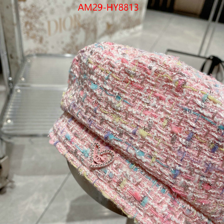 Cap (Hat)-Chanel replica for cheap ID: HY8813 $: 29USD