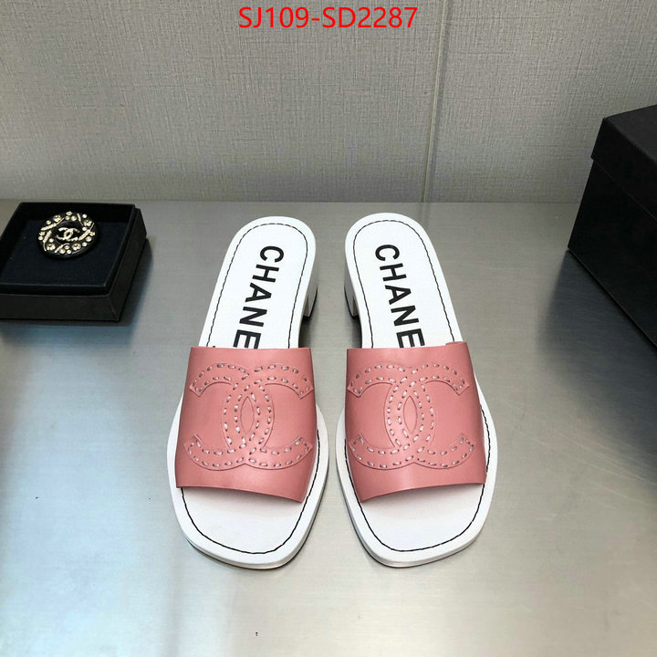 Women Shoes-Chanel what is a 1:1 replica ID: SD2287 $: 109USD