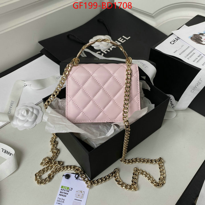 Chanel Bags(TOP)-Diagonal- designer 1:1 replica ID: BD1708 $: 199USD
