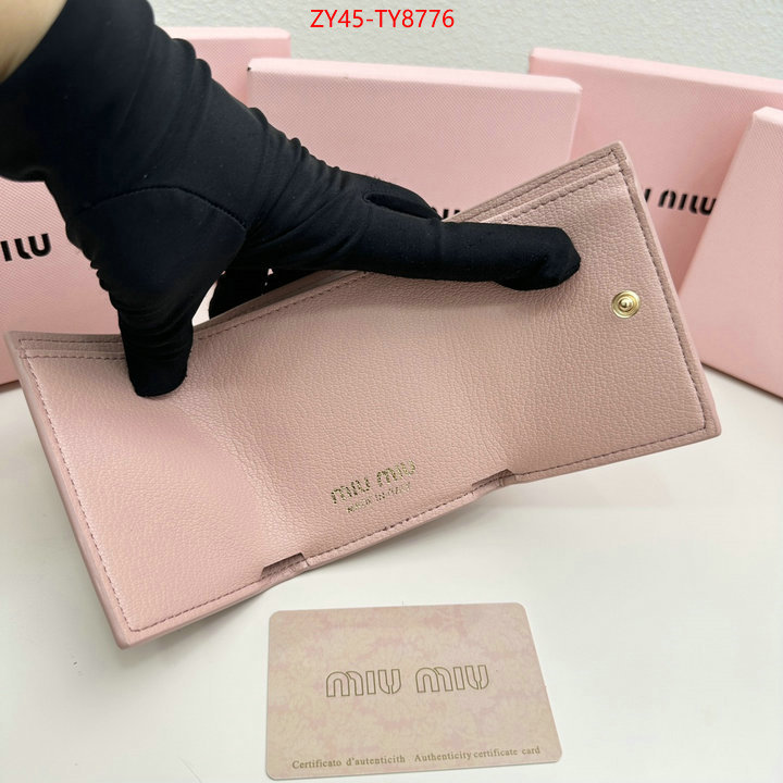 Miu Miu Bags(4A)-Wallet top grade ID: TY8776 $: 45USD