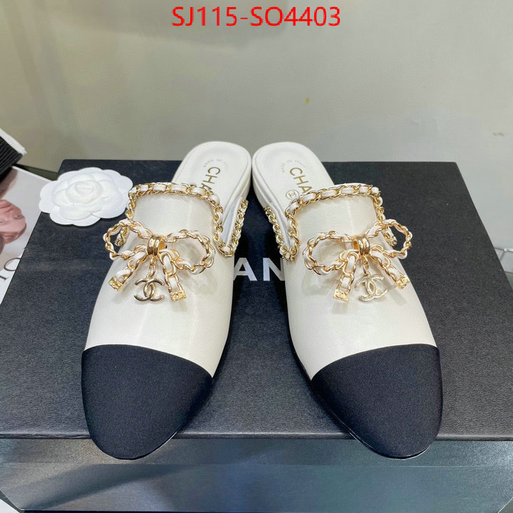 Women Shoes-Chanel luxury cheap replica ID: SO4403 $: 115USD