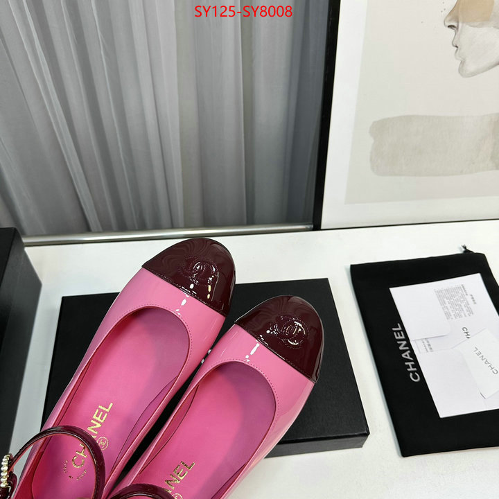 Women Shoes-Chanel what are the best replica ID: SY8008 $: 125USD