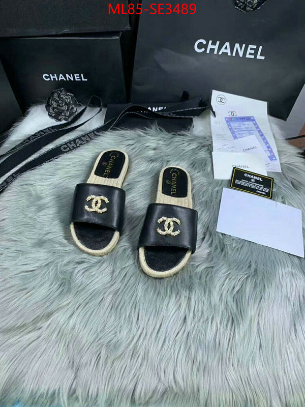 Women Shoes-Chanel good ID: SE3489 $: 85USD