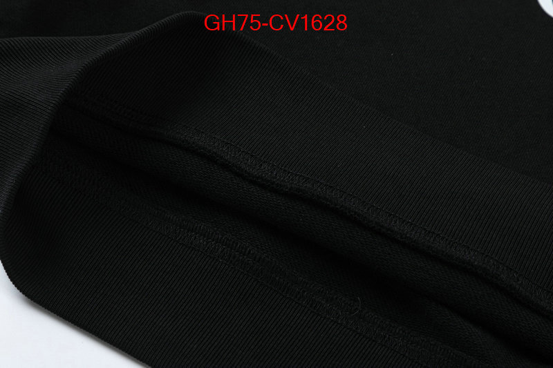 Clothing-Gucci at cheap price ID: CV1628 $: 75USD