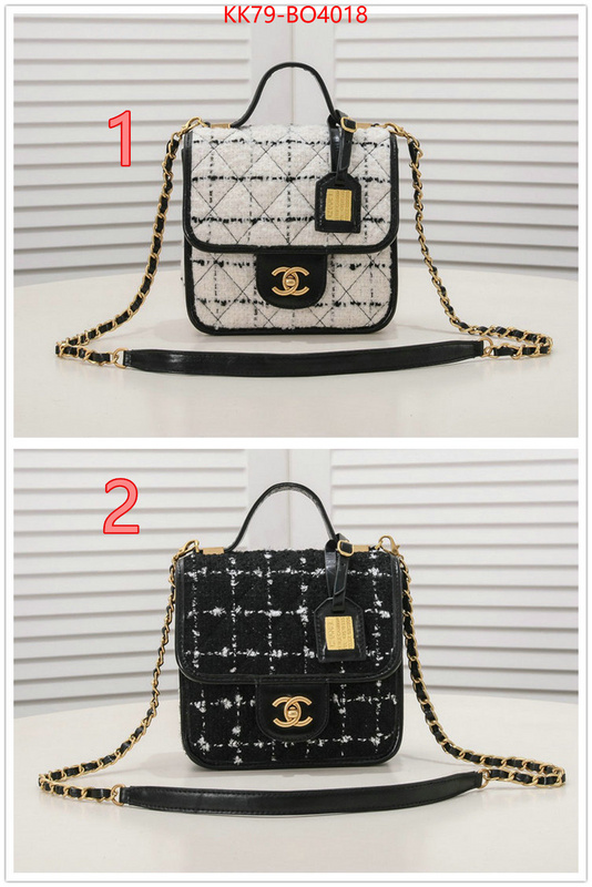 Chanel Bags(4A)-Diagonal- top quality fake ID: BO4018 $: 79USD