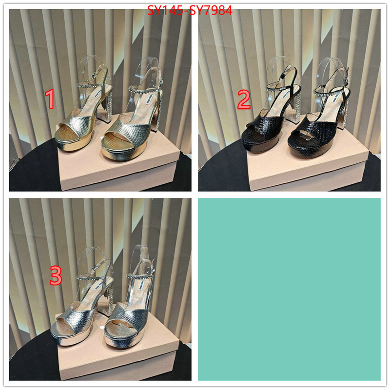 Women Shoes-Miu Miu hot sale ID: SY7984 $: 145USD