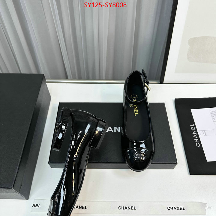 Women Shoes-Chanel buying replica ID: SY8008 $: 125USD